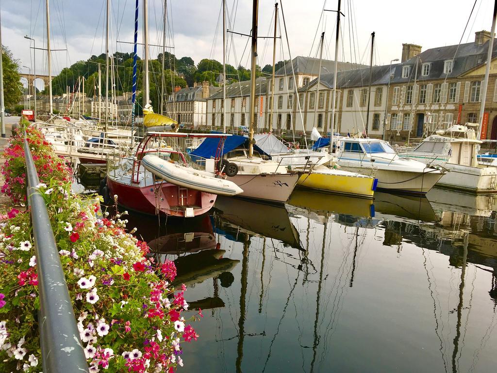 Hotel Fontaine, Morlaix Eksteriør bilde