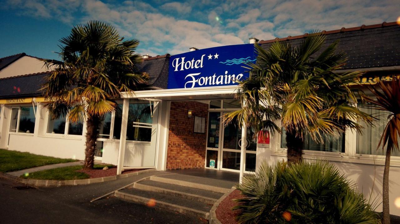 Hotel Fontaine, Morlaix Eksteriør bilde