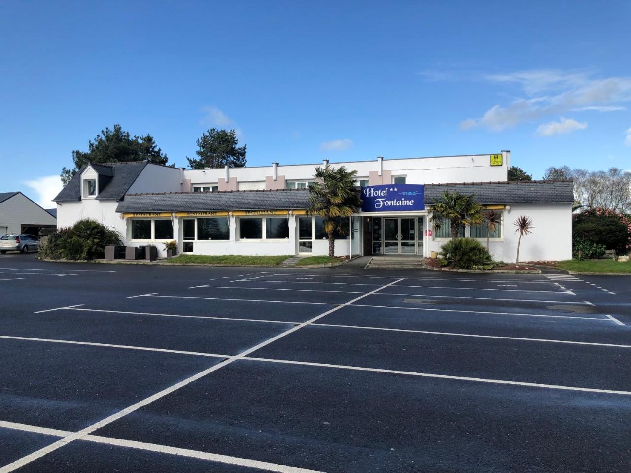 Hotel Fontaine, Morlaix Eksteriør bilde